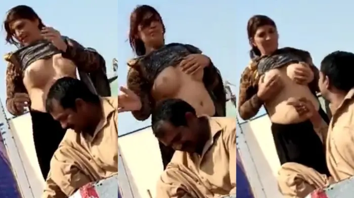 Pakistani Bhabhi Show Boobs In Outdoor Video MMS